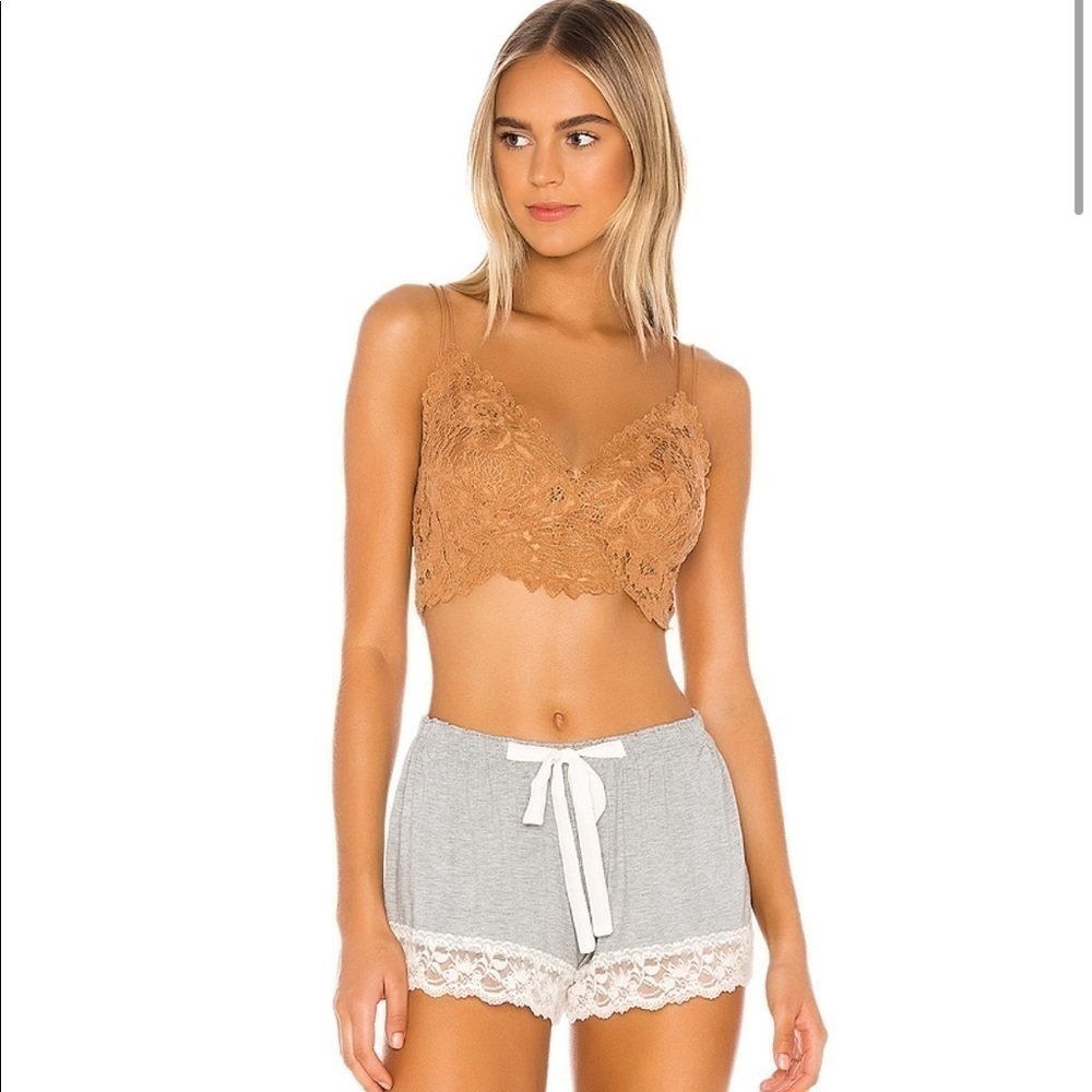 BOGO Free People Celine Longline Lace Bralette